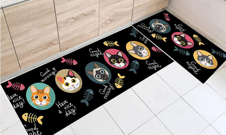 Kitchen floor mat display picture