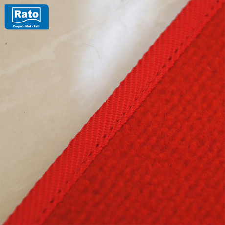 Red anti slip rug pad carpet roll, suitable for household use