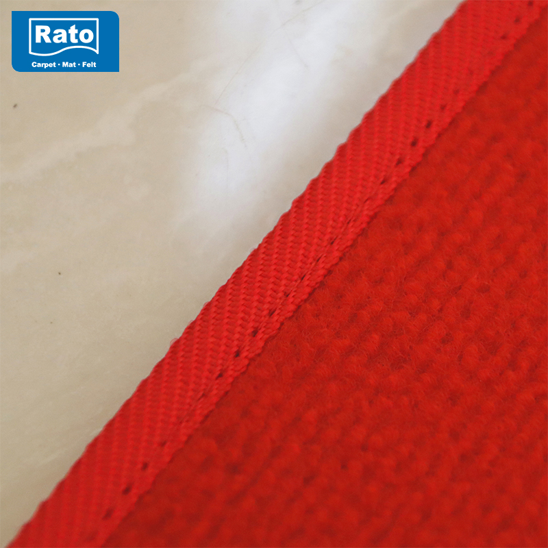 Red anti slip rug pad carpet roll, suitable for household use