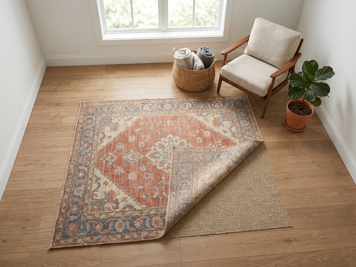 Jute rug pad display image