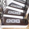 Washable carpet Wooden stair treads, non-slip stair lift carpet with non-slip rubber backing