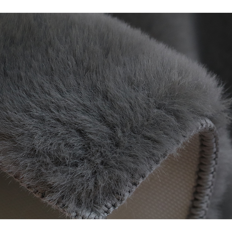 Soft Faux Fur Area Rug Shaggy Rug Fluffy Area Rugs Plush Floor Carpet Mat for Bedroom Floor Kids Room Decoration