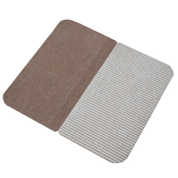 Embossed Non Slip Stair Treads Carpet self-stick striped printed stair mat