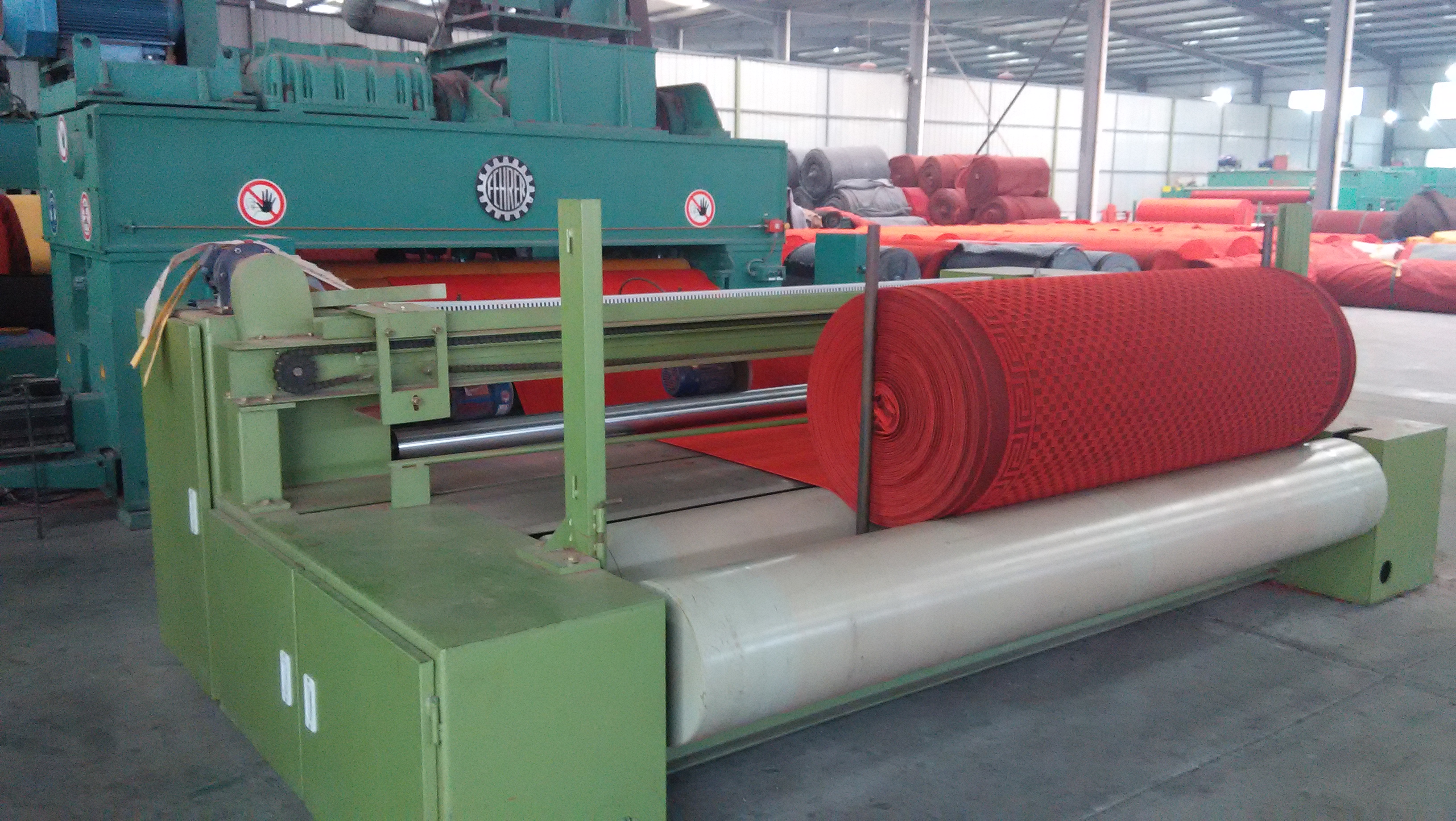 Carpet production drawing