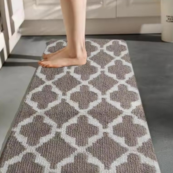 Plush comfortable carpet