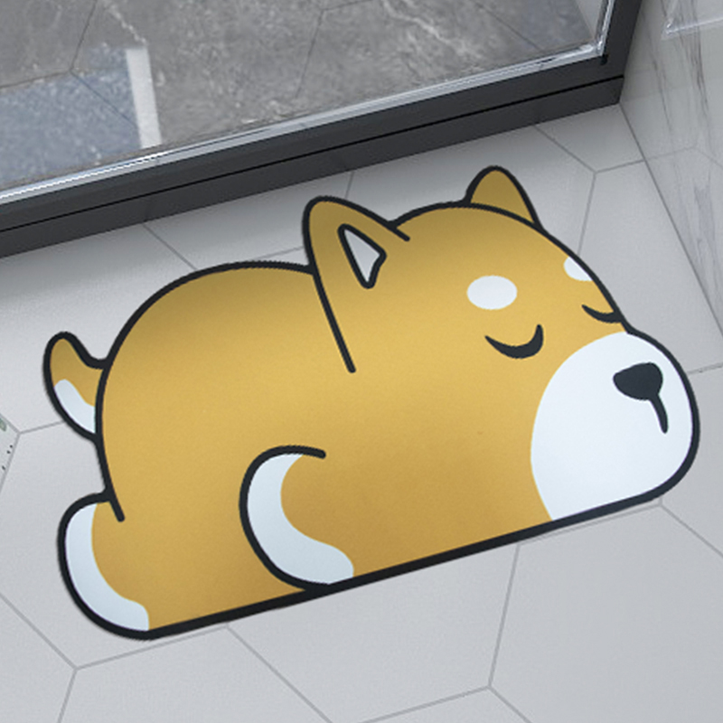 Bear shaped diatomaceous earth pad