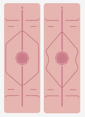 Yoga mats available in multiple colors (4)