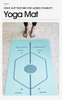 Yoga Mat Thickness 10 Mm Double Sided Non-slip Exercise Mat, Professional TPE Yoga Mat for Men And Women, Thick Fitness Mat with Straps for Exercise, Yoga, Fitness, Pilates, Floor Exercise 