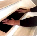 Installation of stair mats_4