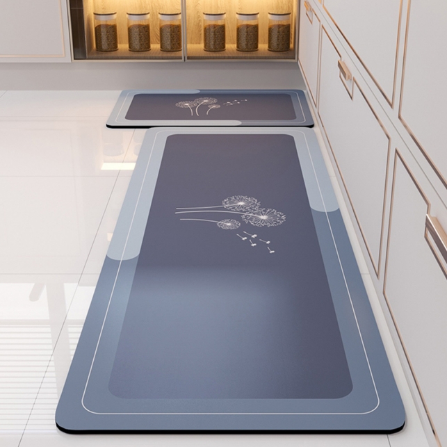 Wear resistant and stain resistant kitchen mat