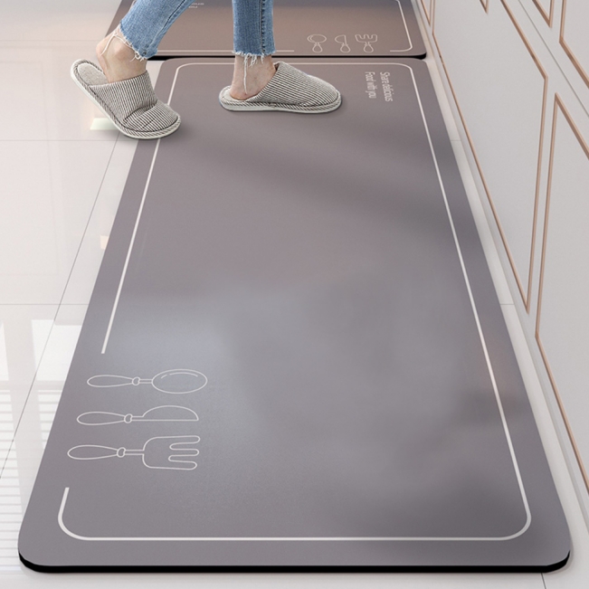 Anti slip kitchen mat