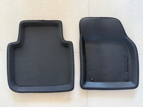 3D integrated TPE car floor mat installation