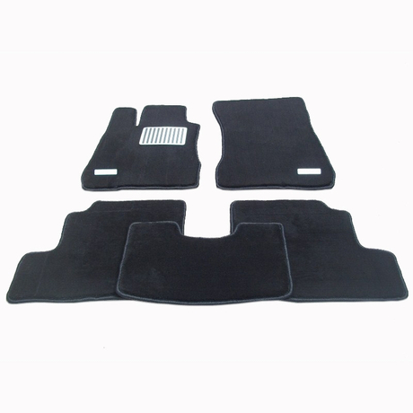 Toyota Camry interior installation of fully enclosed floor mats