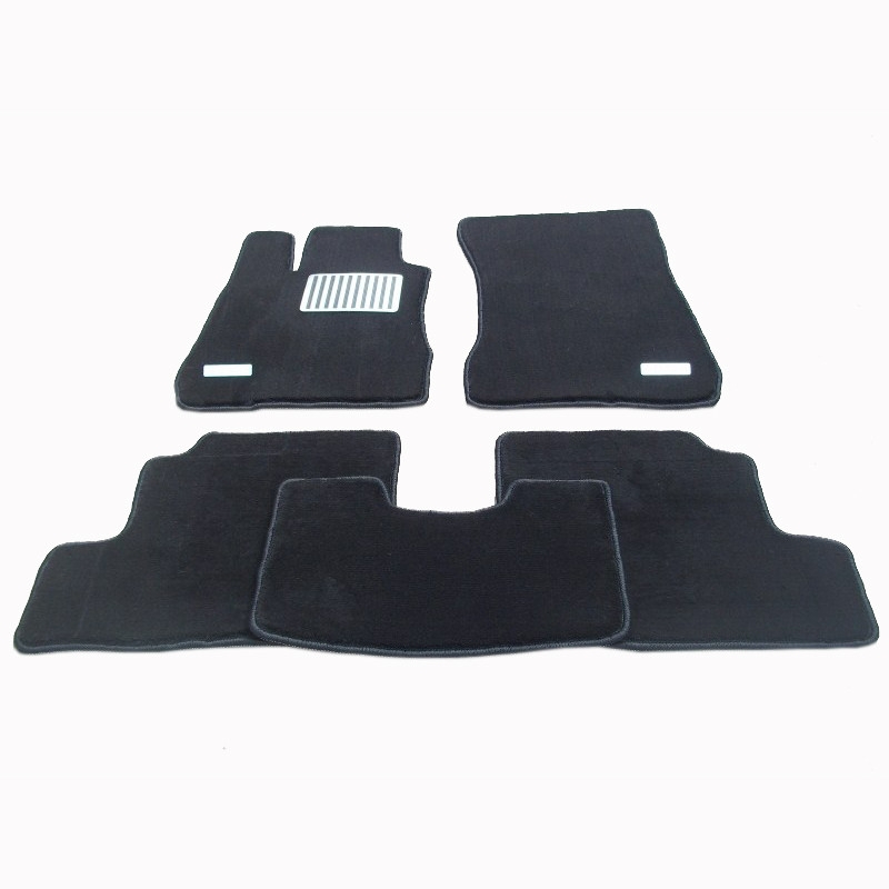 Toyota Camry interior installation of fully enclosed floor mats