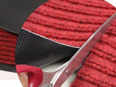 Stripe Door Mat can be trimmed