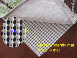 Diamond Shaped Fine Hole Carpet Underlay Is Applicable To The Underside of The Carpet, Which Is Anti-skid, Wear-resistant And Durable