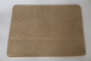 Environmental friendly jute door mat for entrance