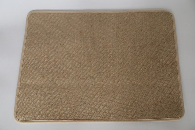 Environmental friendly jute door mat for entrance
