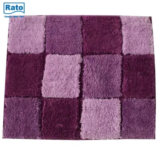 Plush carpet surface