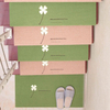 Embossed Non Slip Stair Treads Carpet self-stick striped printed stair mat