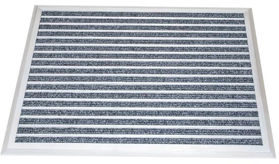 Display picture of heavy-duty aluminum alloy welcome door mat