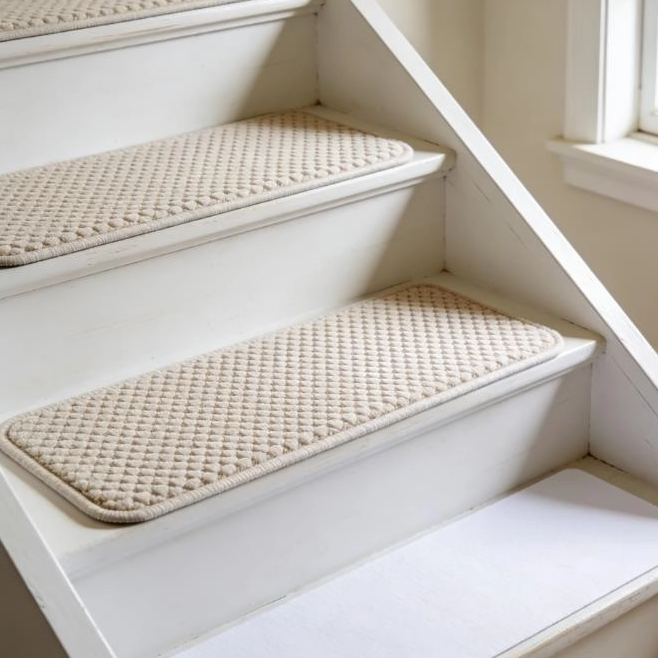 Self-adhesive stair mat: A smart choice for a safe and quietly refreshing space, one step at a time