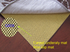 Anti Slip Carpet Underlay , Yellow Wear-resistant Household PVC, Suitable for Flooring