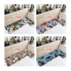 2 Sets of Machine Washable Kitchen Carpet, Non-slip/non-slip Kitchen Running Carpet And Floor Mat, Super Absorbent Soft Vertical Mat for Kitchen, Sink And Laundry Room,
