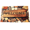 Color doormat entrance Front door carpet Fun outdoor/indoor/bathroom/kitchen/bedroom/Entrance floor mat, non-slip rubber