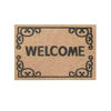 Welcome doormat, family four seasons decoration low-grade switch carpet doormat, indoor and outdoor floor mat 40*60cm