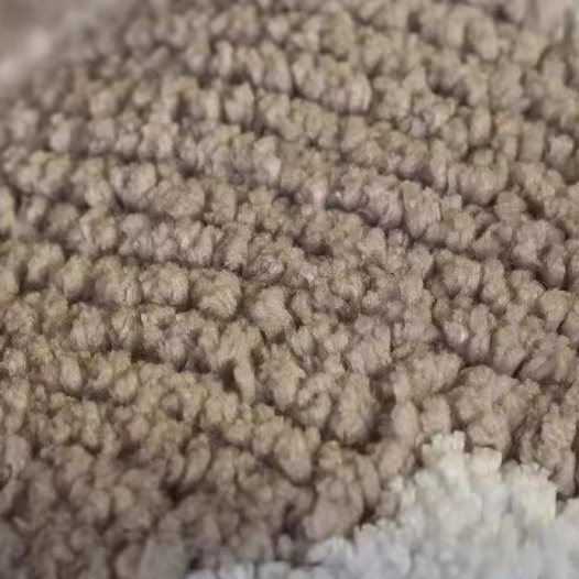 Plush carpet surface