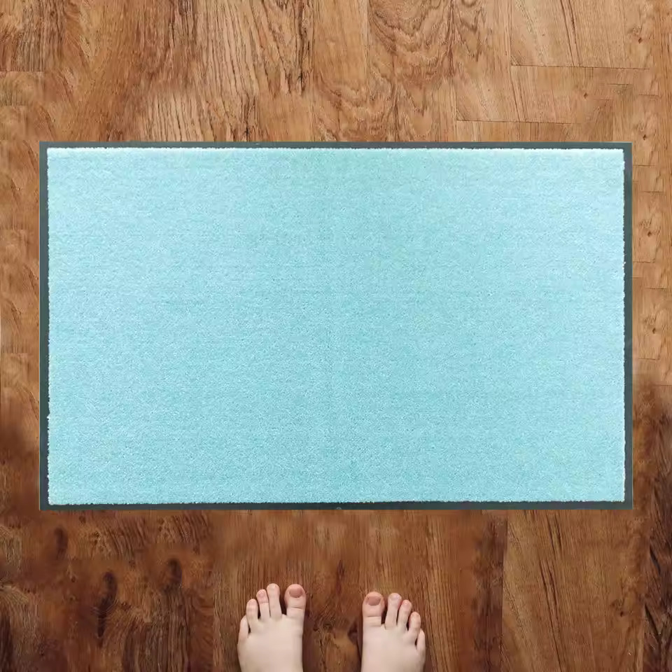 Entrance carpet for the interior: super absorbent and washable microfiber front door mat