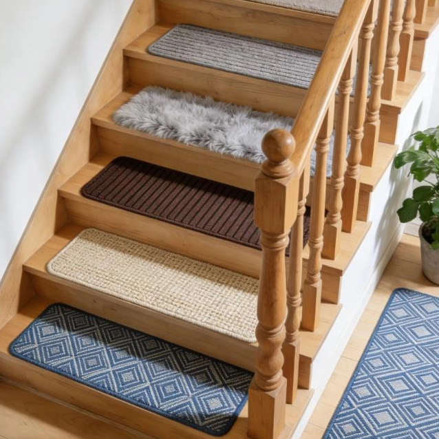 How to Choose the Right Stair Mat for Wooden Stair