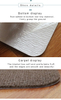 Office chair cushions for hardwood desks Thick and durable chair cushions for rolling wheelchairs, easy to slide, floor protection
