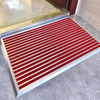 Heavy duty aluminum alloy welcome door mat overall display
