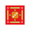 Mahjong Mat Anti Slip Noise Reduction Table Cover for Mahjong