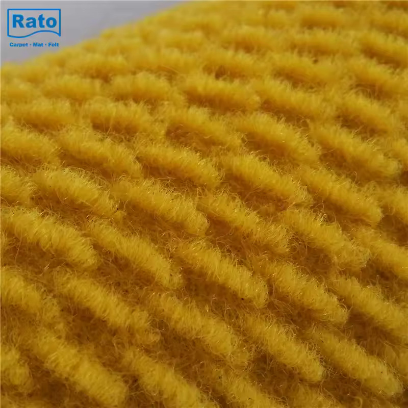 TPR backing floor mat manufacturing process and material structure